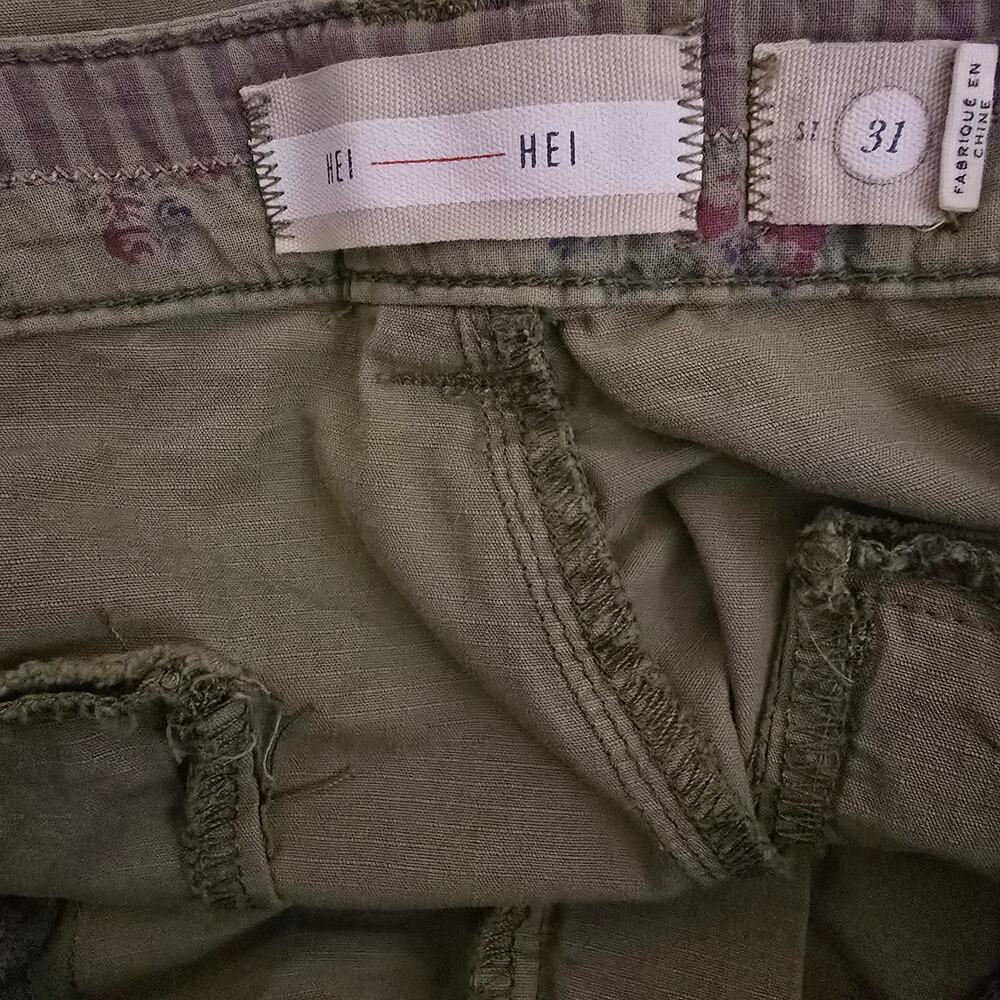 Anthropologie Hei Hei Westport Zip Cargo Pants - Picture 5 of 8